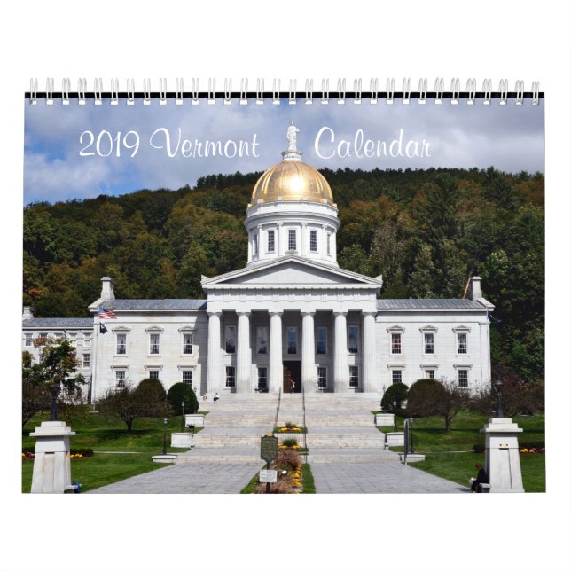 Vermont kalender 2019 (Omslag)