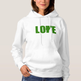 Vermont Kärlek American Apparel Hoodie Tee Shirt