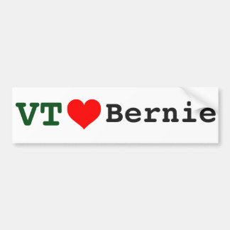 Vermont kärlekBernie bildekal