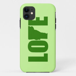 Vermont kärlekiphone case