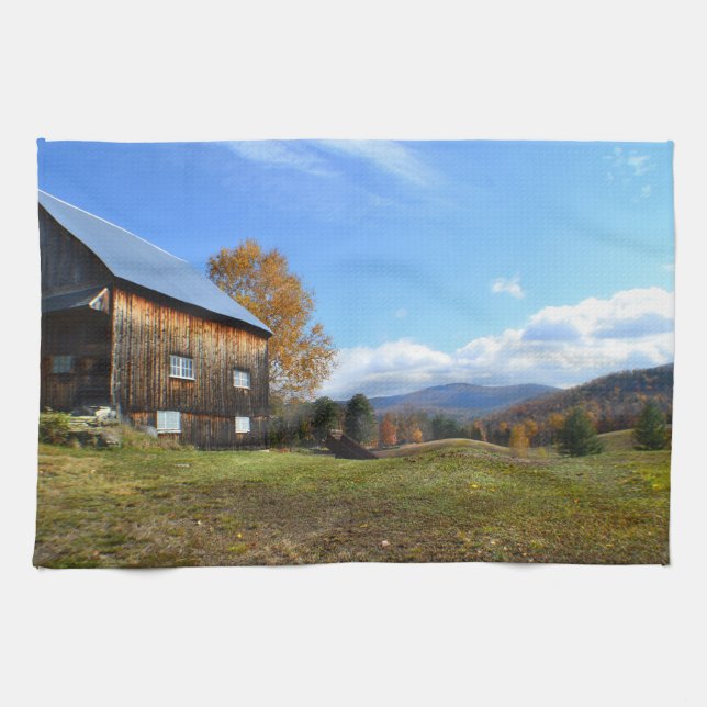 Vermont Land Barn Kitchen Towel Kökshandduk (Horisontell)
