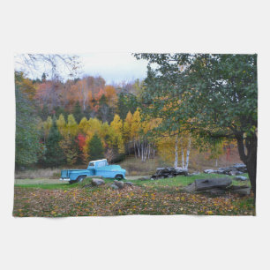 Vermont Land Scene Dish Towel Kökshandduk