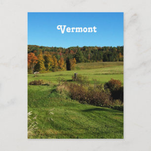 Vermont liggande vykort