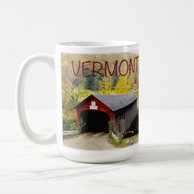Vermont lövverkmugg kaffemugg (Vänster)