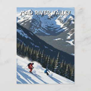 Vermont Mad River Valley Resor Vykort