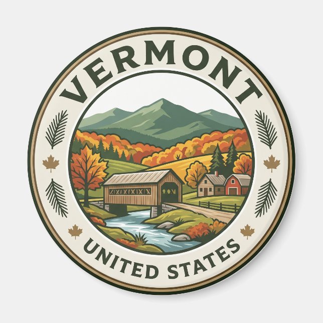 Vermont Magnet (Framsidan)