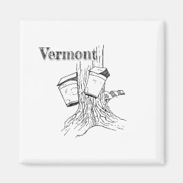Vermont Maple Träd Magnet