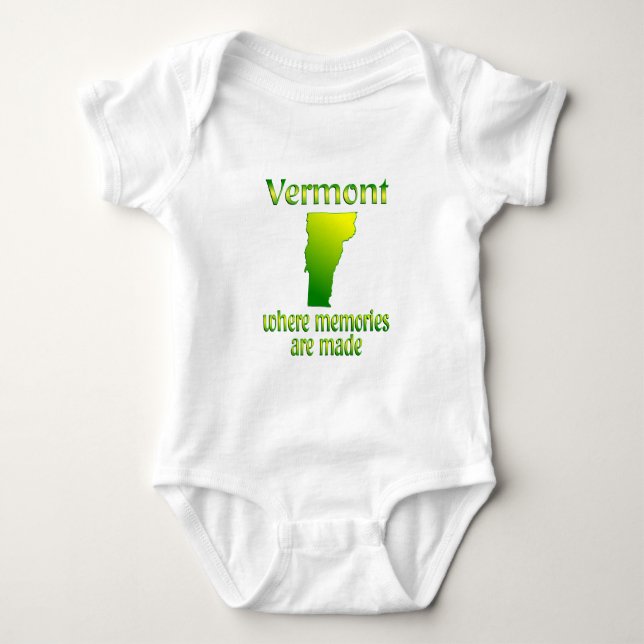Vermont minnen t shirt (Framsida)