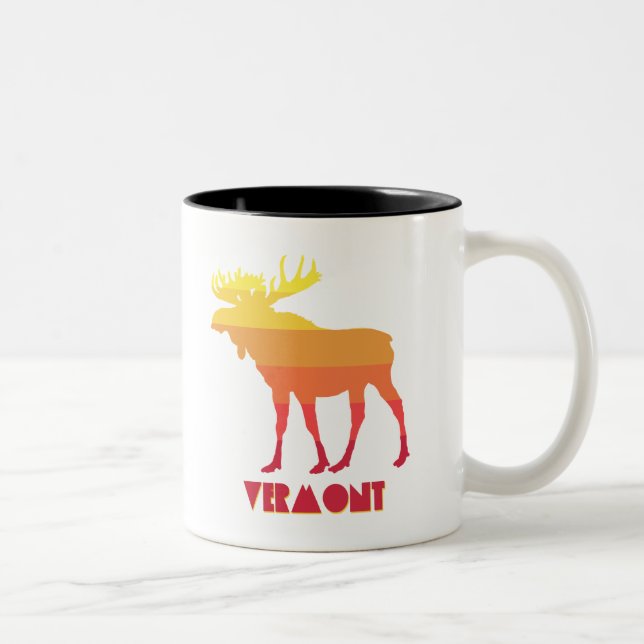 Vermont Moose Två-Tonad Mugg (Höger)