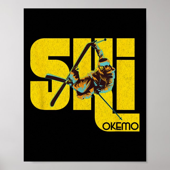 Vermont Okemo Mountain Ski Poster (Framsidan)