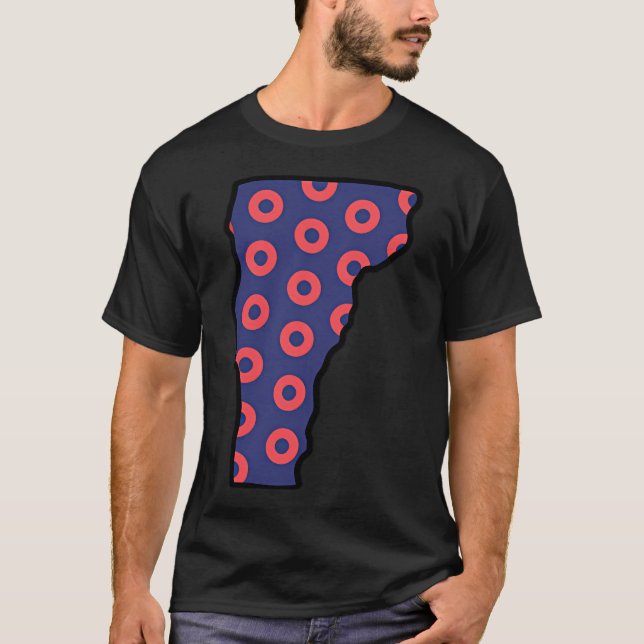 Vermont Phish T Shirt (Framsida)