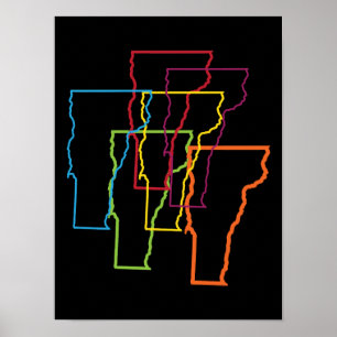 vermont pride oskärpa poster