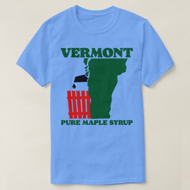 Vermont Pure Maple Syrup T Shirt (Design framsida)