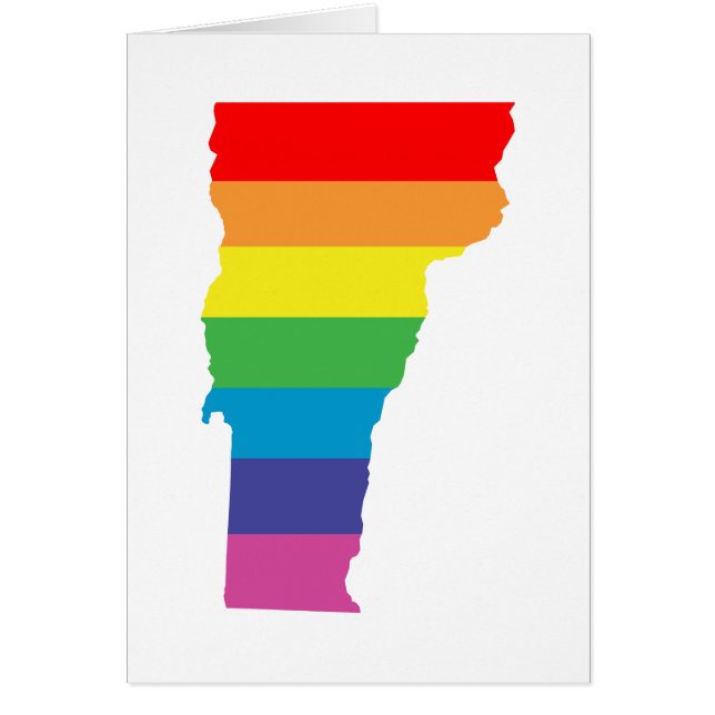 vermont-regnbåge OBS kort (Framsidan)