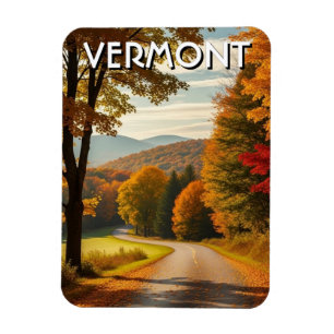 Vermont Resor Magnet