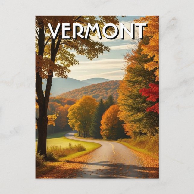 Vermont Resor Vykort (Framsida)