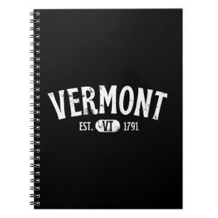 Vermont Retro Vintage VT Anteckningsbok
