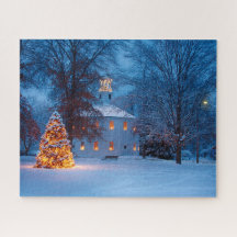 Vermont Round Church vid jul