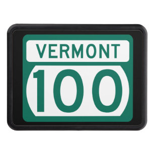 Vermont Route 100-vägskylt Dragkroksskydd