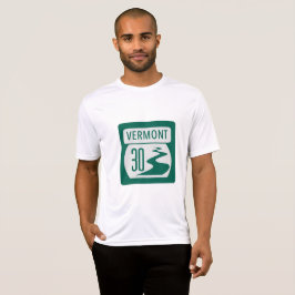 Vermont Rt. 30 Vägskyltar T-Shirt