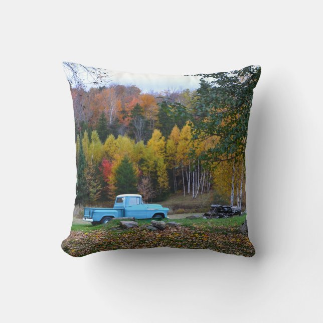 Vermont Scene Pillow Kudde (Framsida)