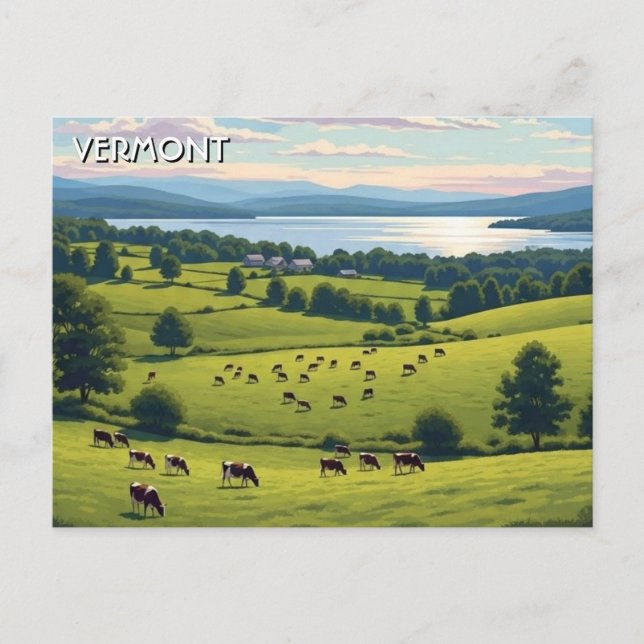 Vermont Shelburne Farms Resor Vykort (Framsida)