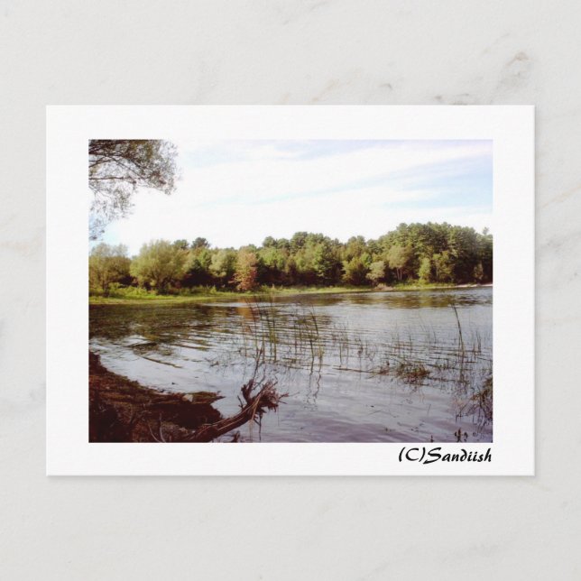 Vermont Sjö Front Vykort (Framsida)