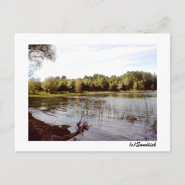 Vermont Sjö Front Vykort (Framsida)