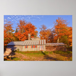 Vermont Sockerhus Affisch