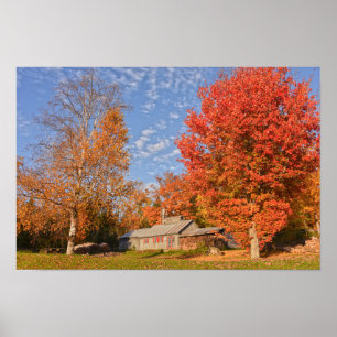 Vermont Sockerhus Poster
