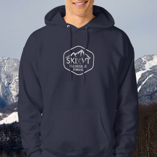 Vermont som skidar Killington Stowe Okemo Tröja Med Luva