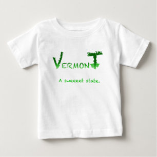 Vermont söt begynna T-tröja T-shirt