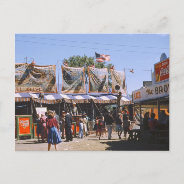 Vermont State Fair, 1941 Vykort (Framsida)