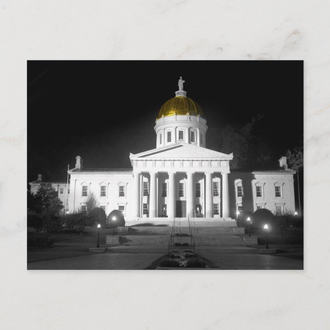 Vermont State House-vykort Vykort (Framsida)