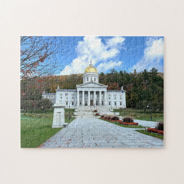 Vermont Statehouse Pussel (Horisontell)
