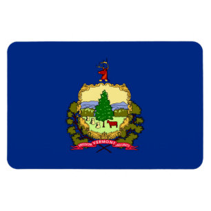 Vermont Statlig flagga Magnet