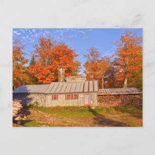 Vermont Sugar House Vykort