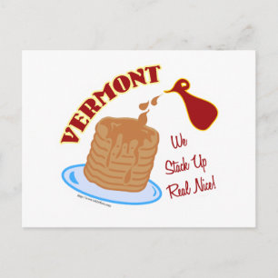 Vermont Syrup Vykort