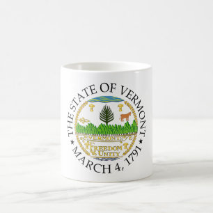 Vermont-tecken Kaffemugg