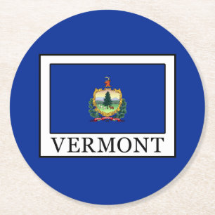 Vermont Underlägg Papper Rund