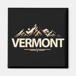 Vermont United States of America Magnet