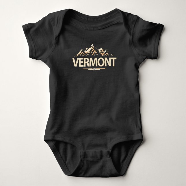 Vermont United States of America T Shirt (Framsida)