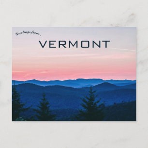 Vermont USA Vykort
