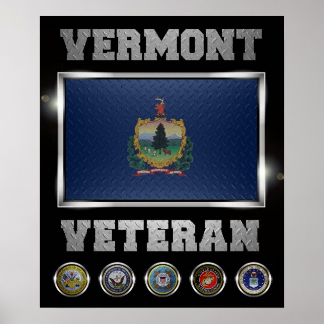 Vermont Veteran poster (Framsidan)
