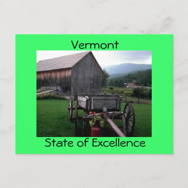 Vermont Vykort (Framsida)