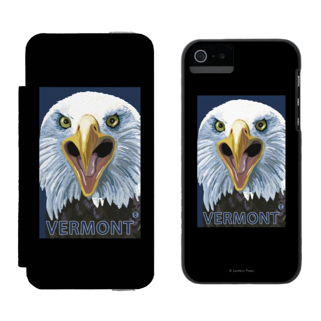 VermontEagle upp slut Incipio iPhone Wallet Skal (Sida vid Sida)