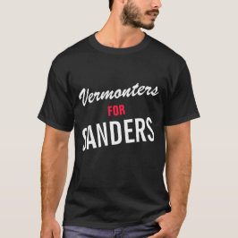 VERMONTERARE FOR SANDERS - TEMPLATE TEXT DESIGN T-SHIRT
