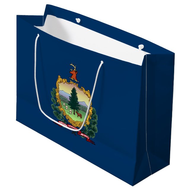 Vermonts statsflagga (Framsidan Vinklad)