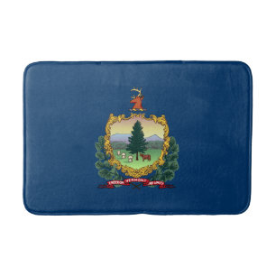 Vermonts statsflagga badrumsmatta