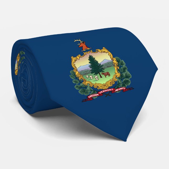 Vermonts statsflagga slips (Rullad)